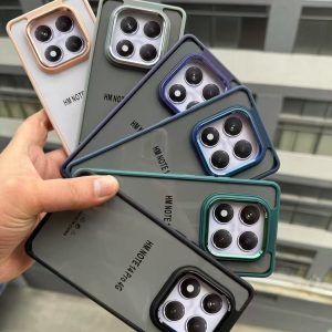Funda con protección de cámara "ojo de halcón" brillante