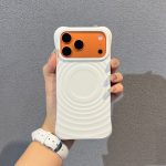 Funda magnética texturizada ondulada, protección antiimpacto en 4 esquinas, compatible con iPhone, Samsung y Xiaomi, colores clásicos - Miniatura 4