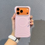 Funda magnética texturizada ondulada, protección antiimpacto en 4 esquinas, compatible con iPhone, Samsung y Xiaomi, colores clásicos - Miniatura 2